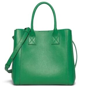 M. GEMI ELENA MEDIO BEAUTIFUL GREEN SATCHEL